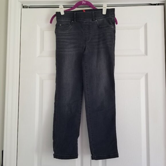 Spanx Women's Jeans Small Black Stretch Jeggings Slimming - Picture 1 of 3